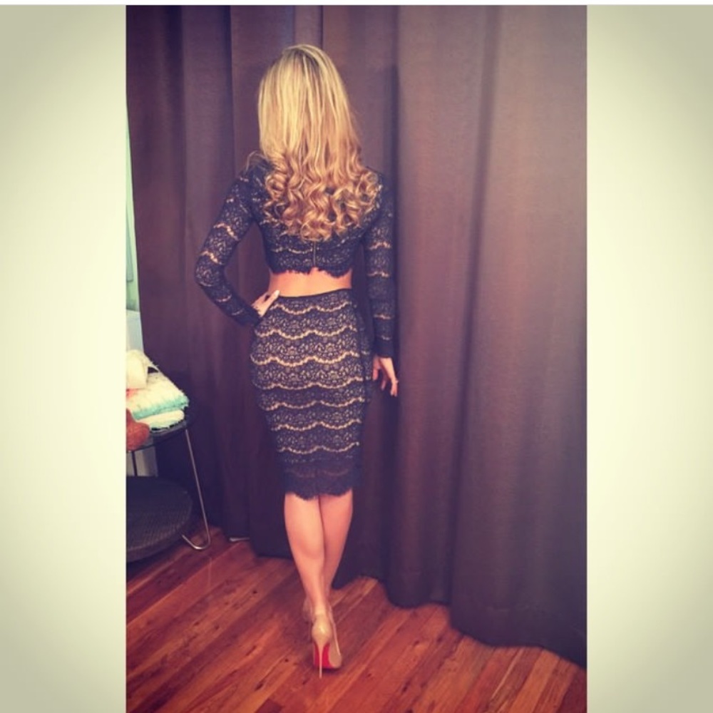 Two piece skirt and top